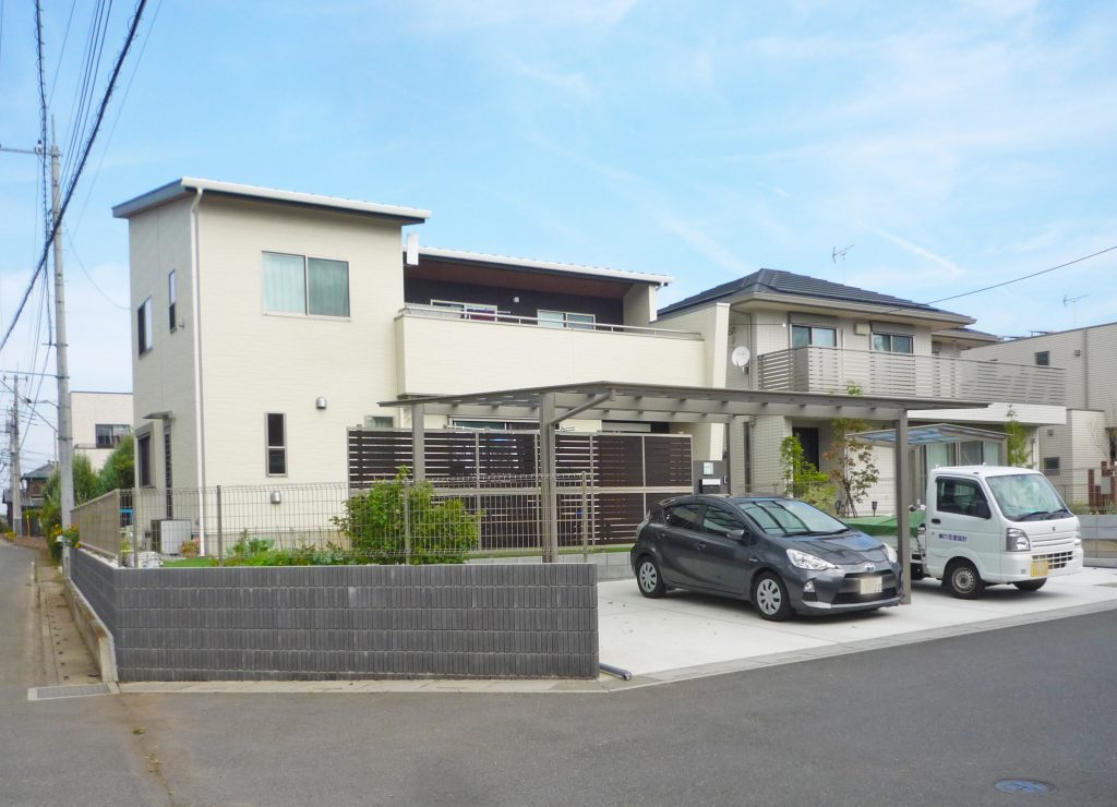 高気密 高断熱 高耐震のプライバシーを保ち 開放感のあるデザイン住宅 埼玉県久喜市の注文住宅